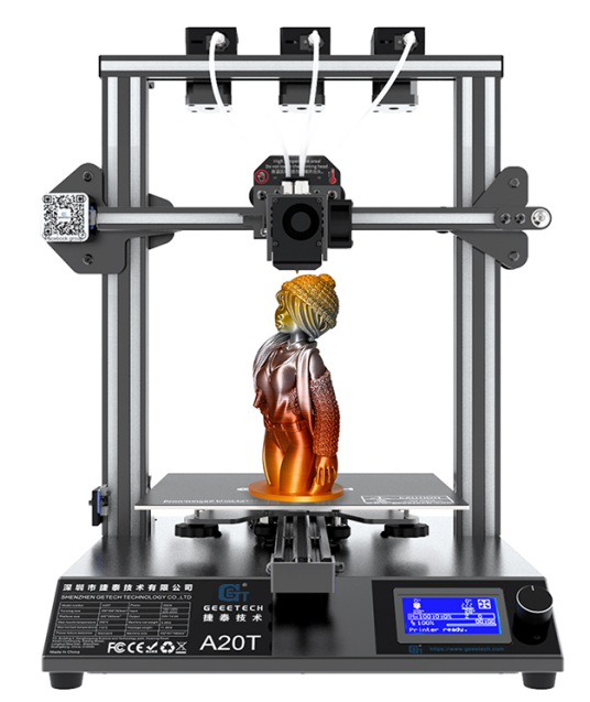 Geeetech   A20T 3-in -1 out 3D Printer