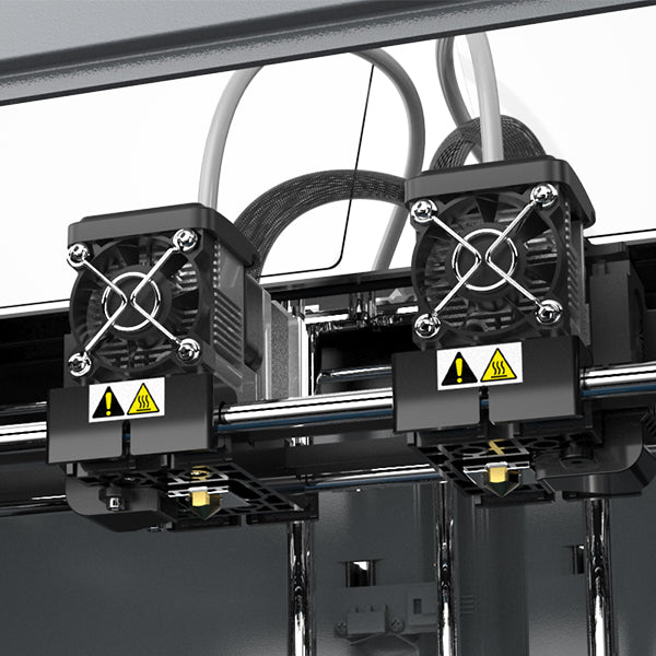 Flashforge Creator Pro 2 3D Printer Independent Dual Extruder Offers Higher Productivity and More Possibilities