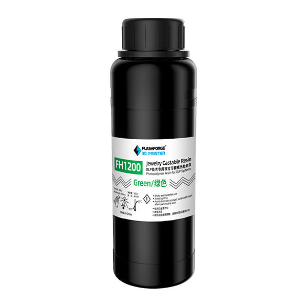 Flashforge DLP Resin 0.5KG Bottle for DLP 3D Printers