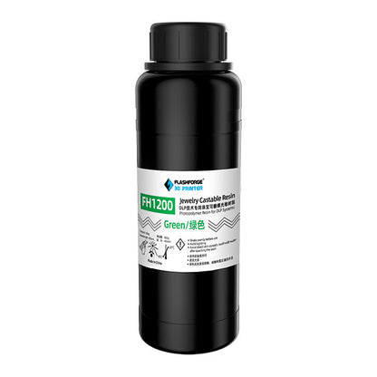 Flashforge DLP Resin 0.5KG Bottle for DLP 3D Printers