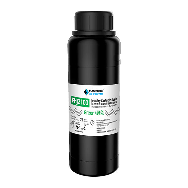 Flashforge DLP Resin 0.5KG Bottle for DLP 3D Printers