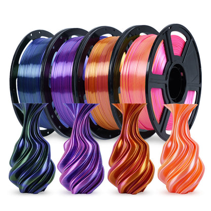 Flashforge Dual-color PLA Filament Silk Quantum PLA