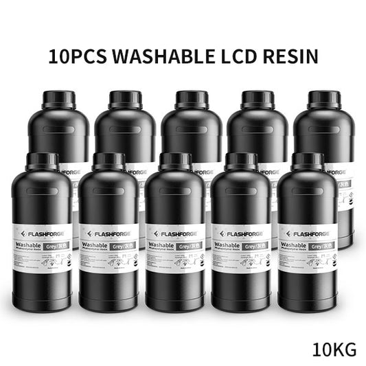 Flashforge LCD Resin 1KG Bottle 10PCS Bundle